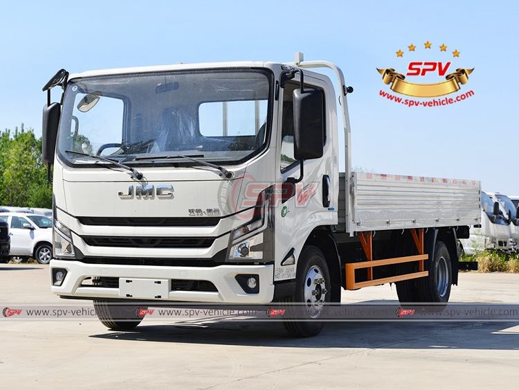 JMC Light Cargo Truck - Front Left Side